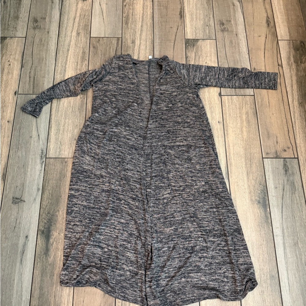LuLaRoe Charcoal Knit Cardigan
